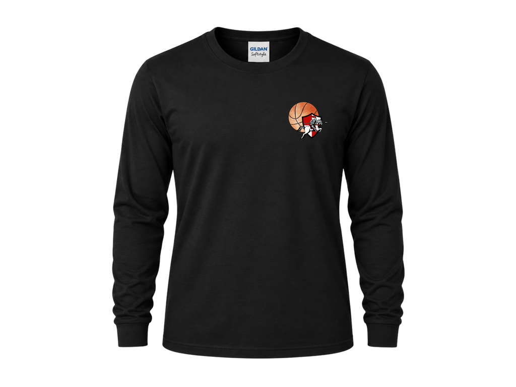 Polkadot CCA Long Sleeve Tee - Black