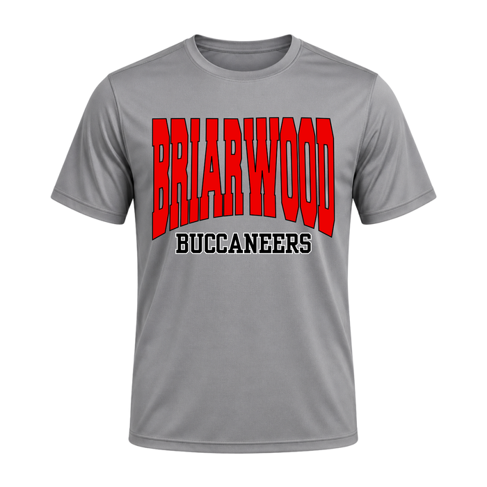 Briarwood Buccaneers Classic Tee - Grey
