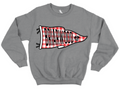 Gingham Briarwood Pennant  Crewneck - Gray