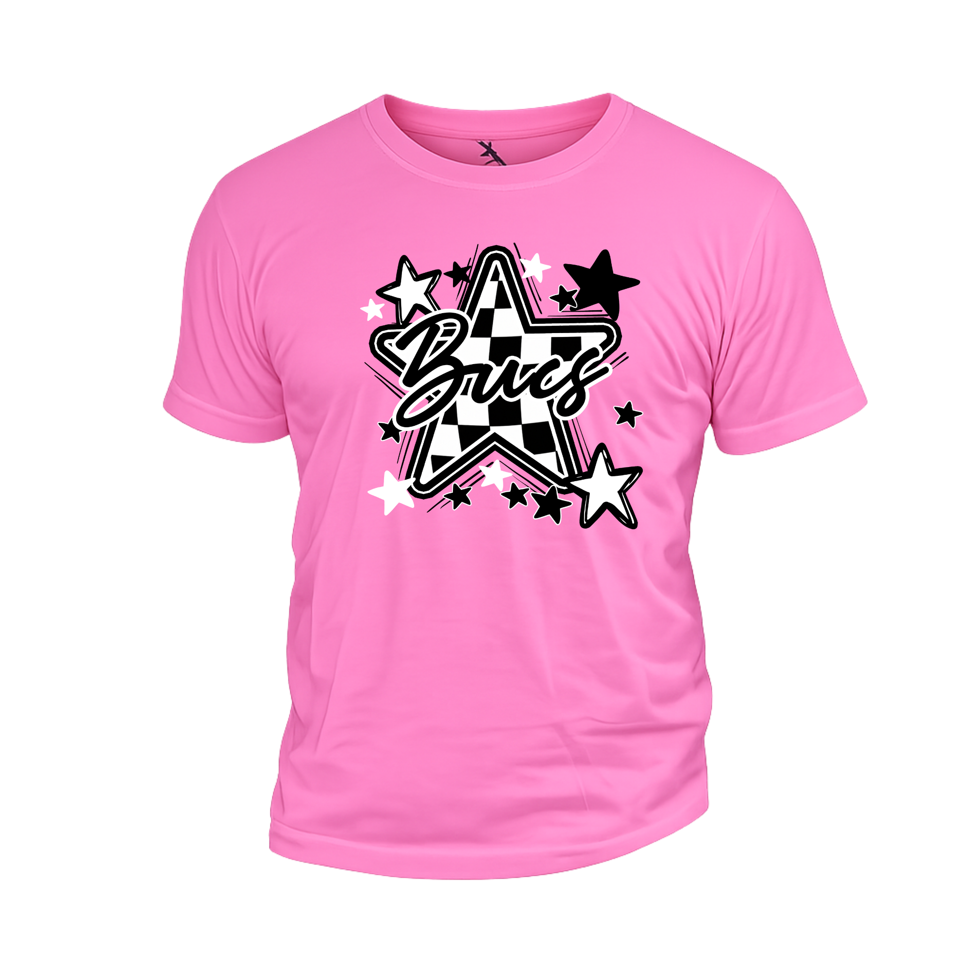 Bucs and Stars - Pink