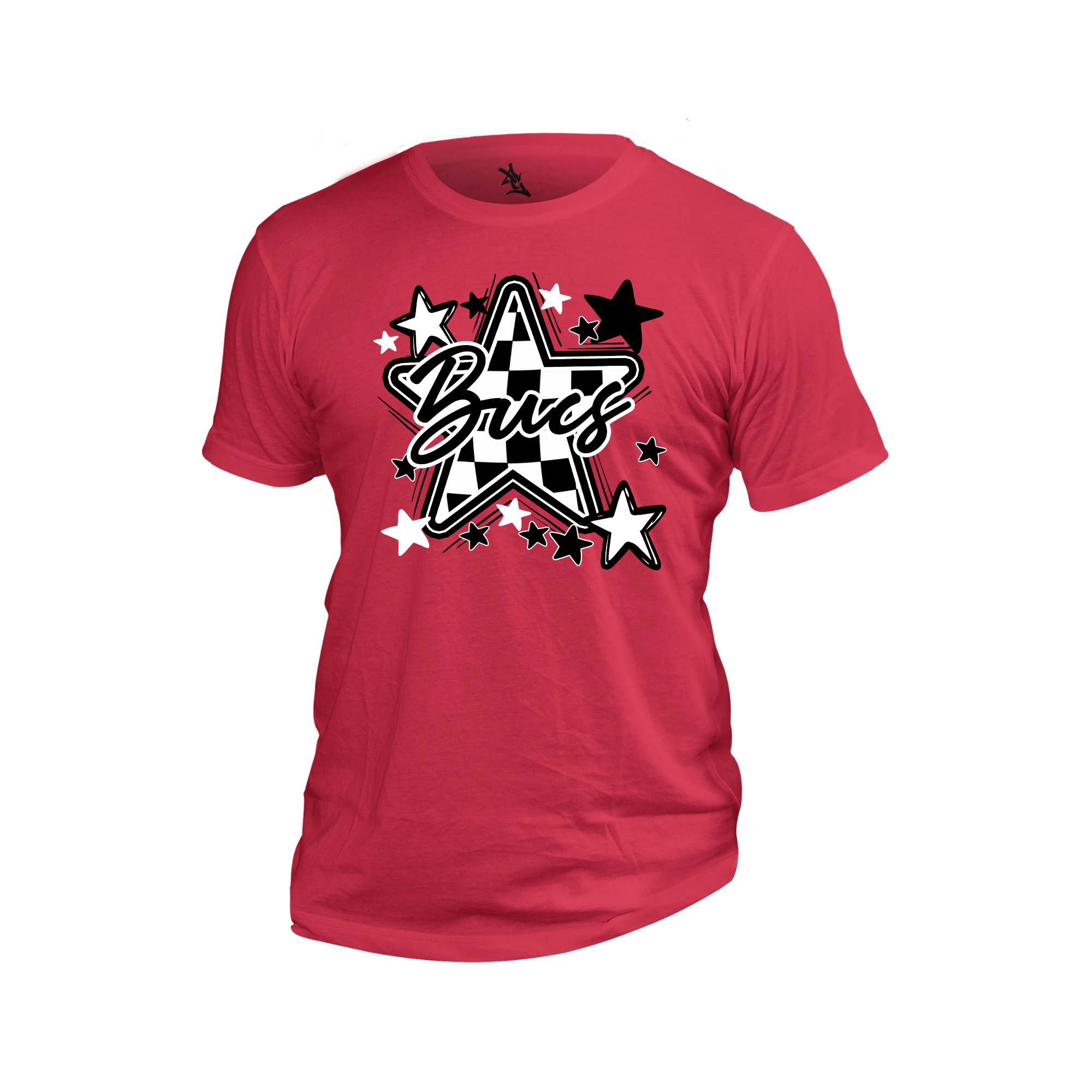 Bucs and Stars - Red
