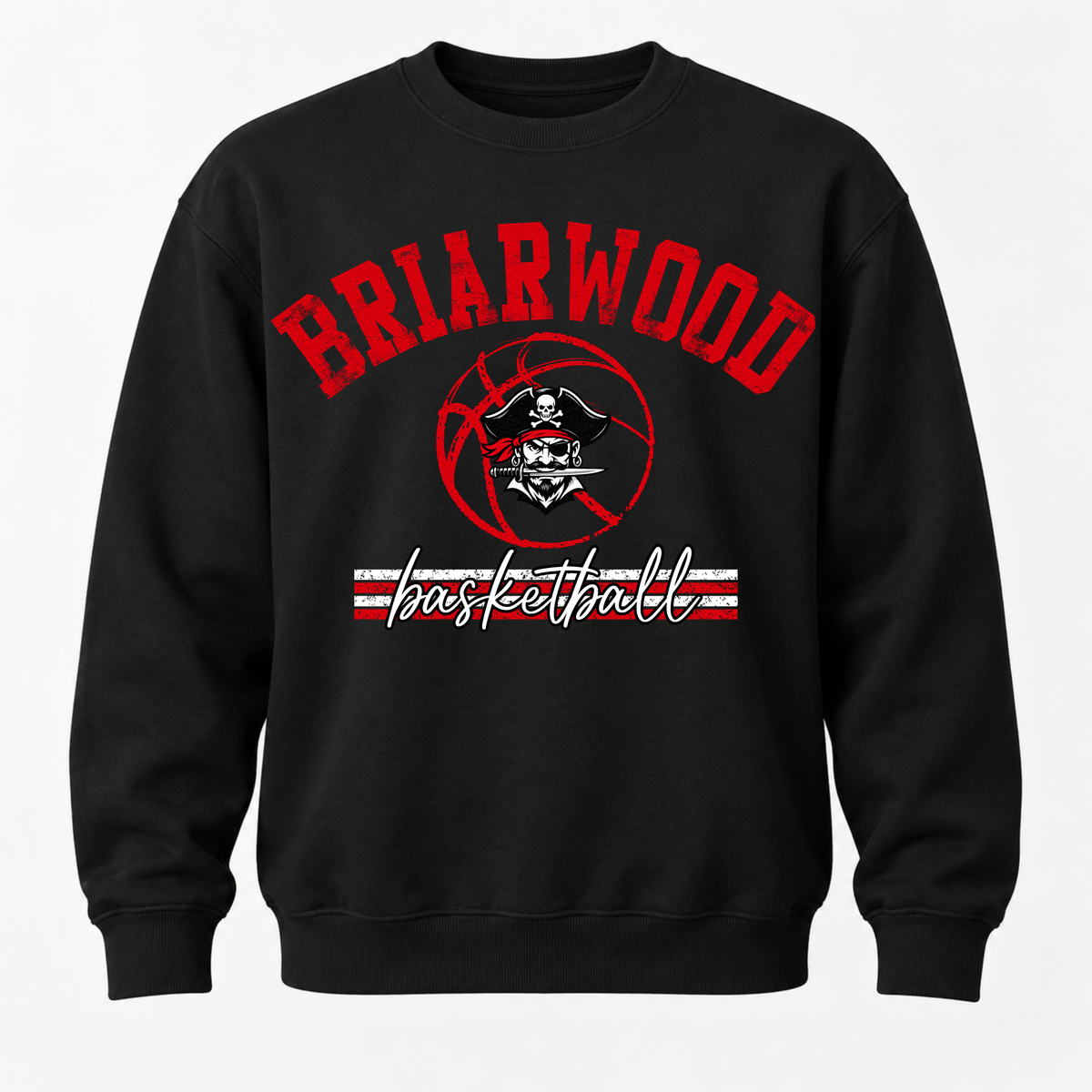 Briarwood Basketball Crewneck - Black