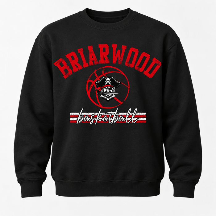 Briarwood Basketball Crewneck - Black