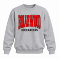 Briarwood Buccaneers Classic Crewneck - Grey