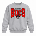 Briarwood BUCS Mascot Crewneck - Grey