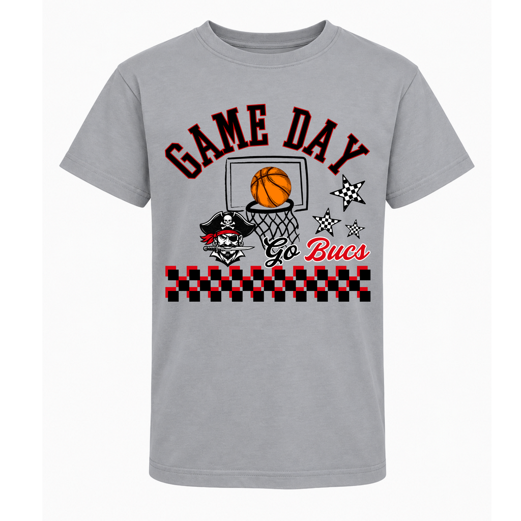 Game Day / Go Bucs Tee - Grey