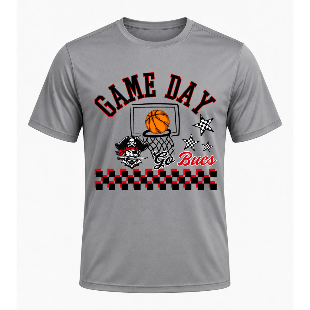 Game Day / Go Bucs Tee - Grey