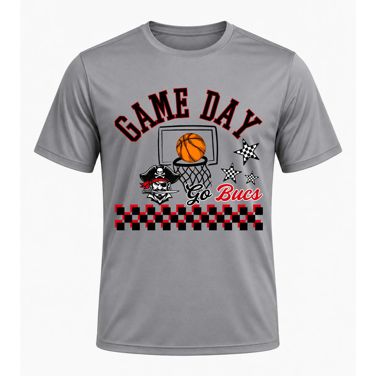 Game Day / Go Bucs Tee - Grey
