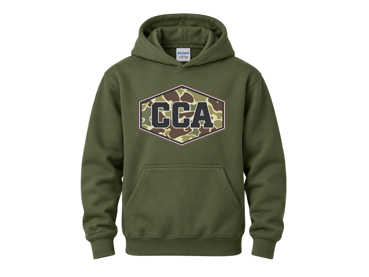 Camo CCA Hoodie - Green