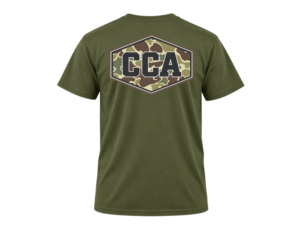 Camo CCA Tee - Green