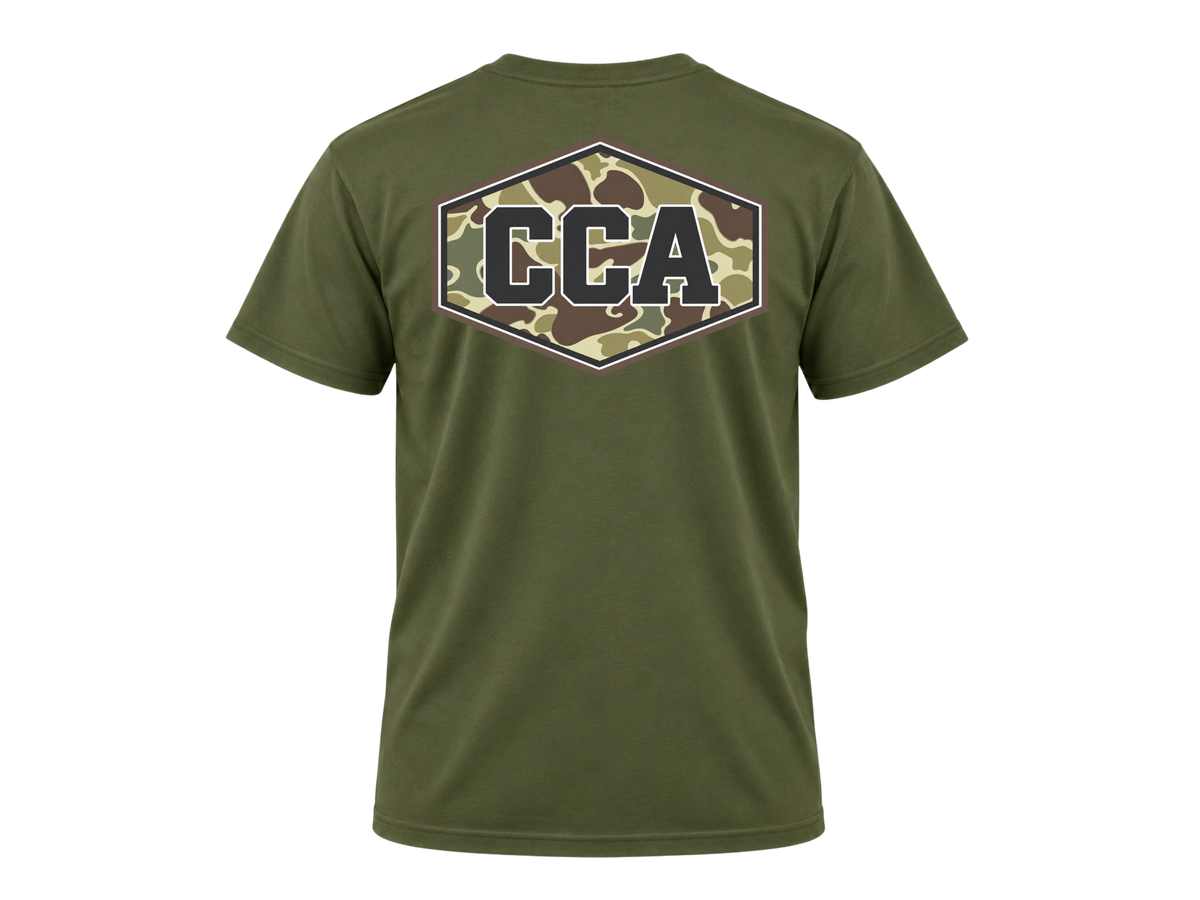 Camo CCA Tee - Green