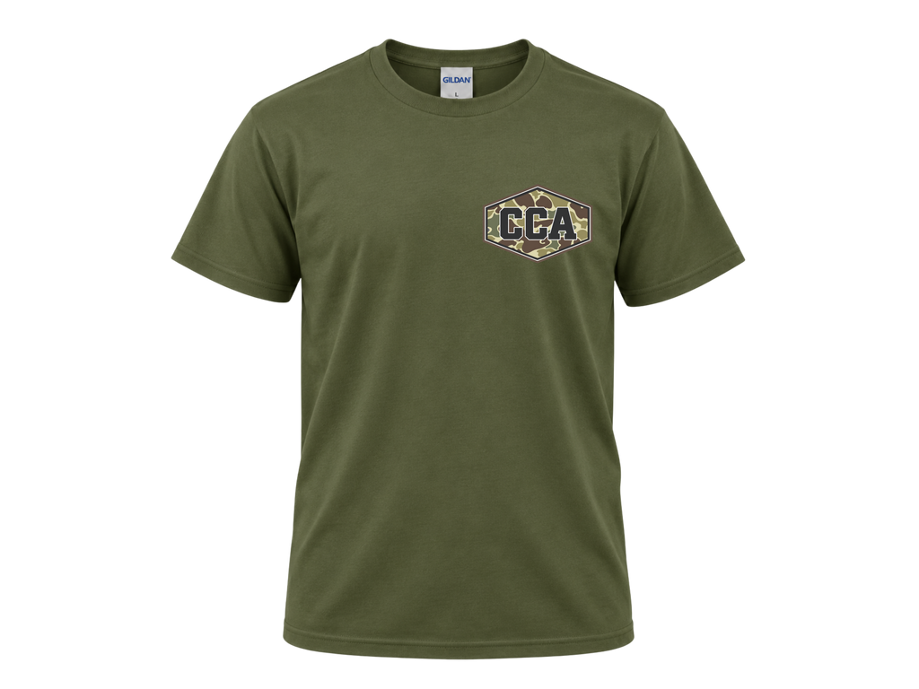 Camo CCA Tee - Green
