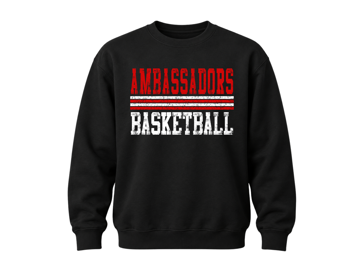 Distressed Ambassadors Basketball - Black