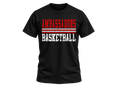Distressed Ambassadors Basketball Tee - Black
