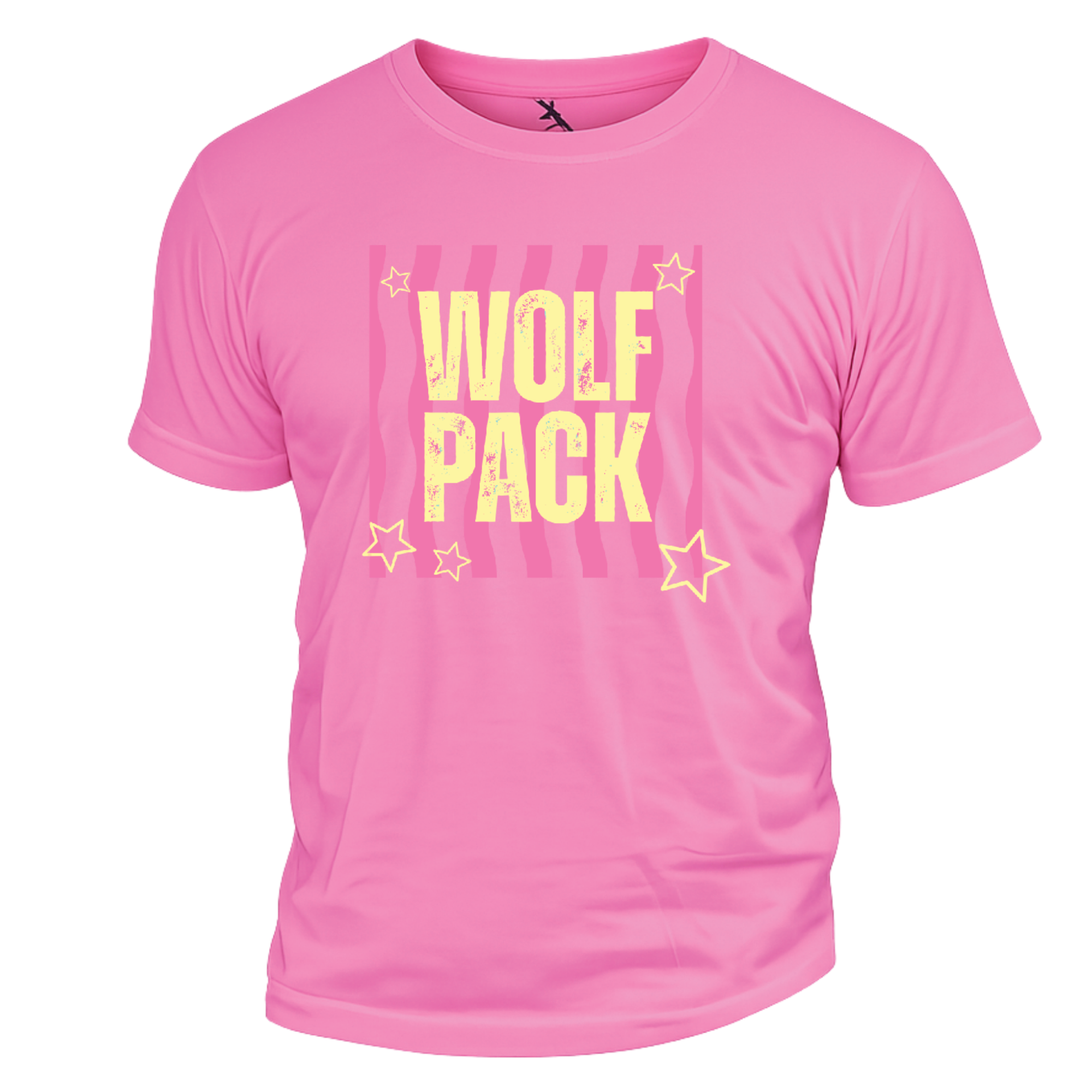 Wolfpack Neon Waves Tee - 18