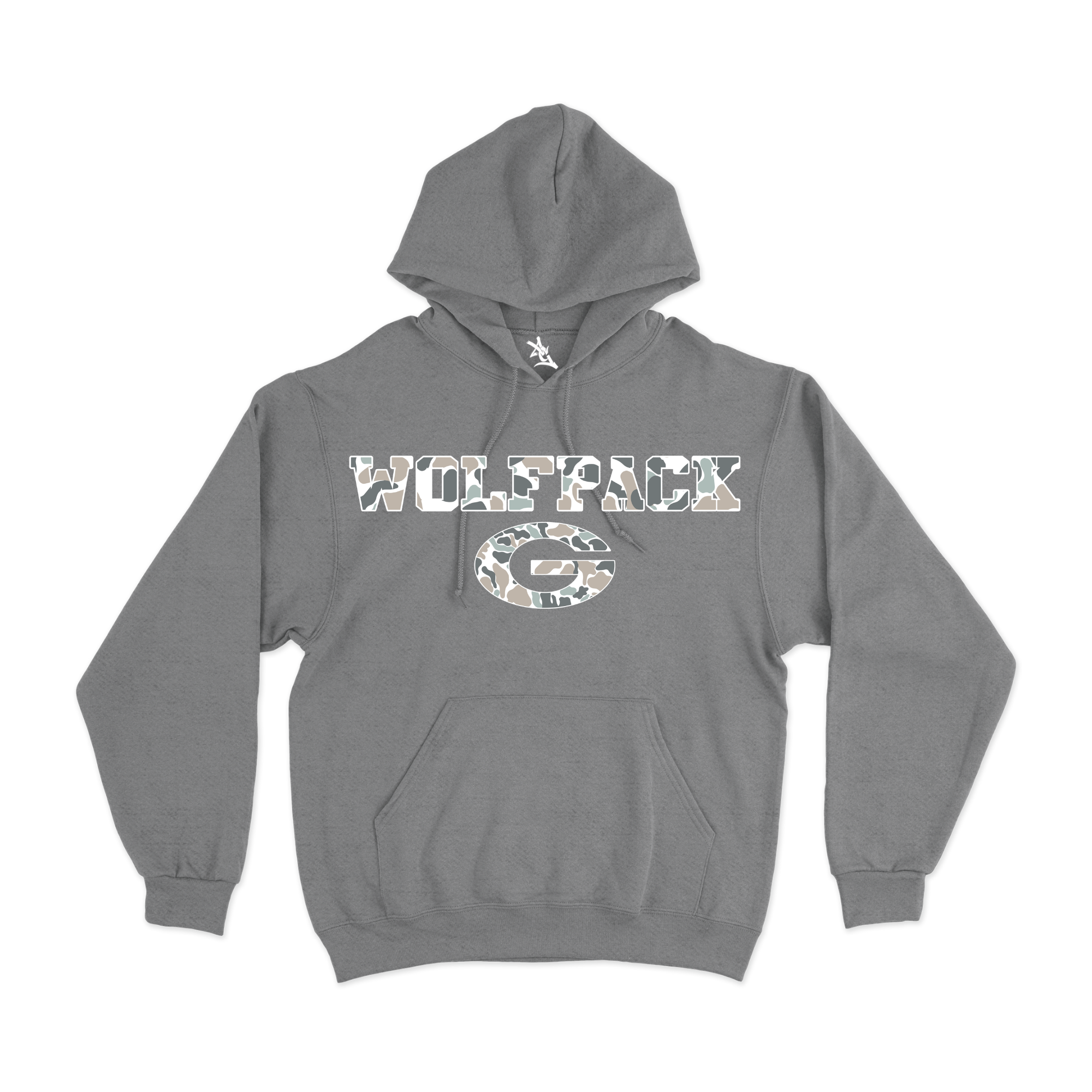Camo Wolfpack Pack Hoodie