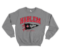 Harlem Pennant Crewneck - Grey