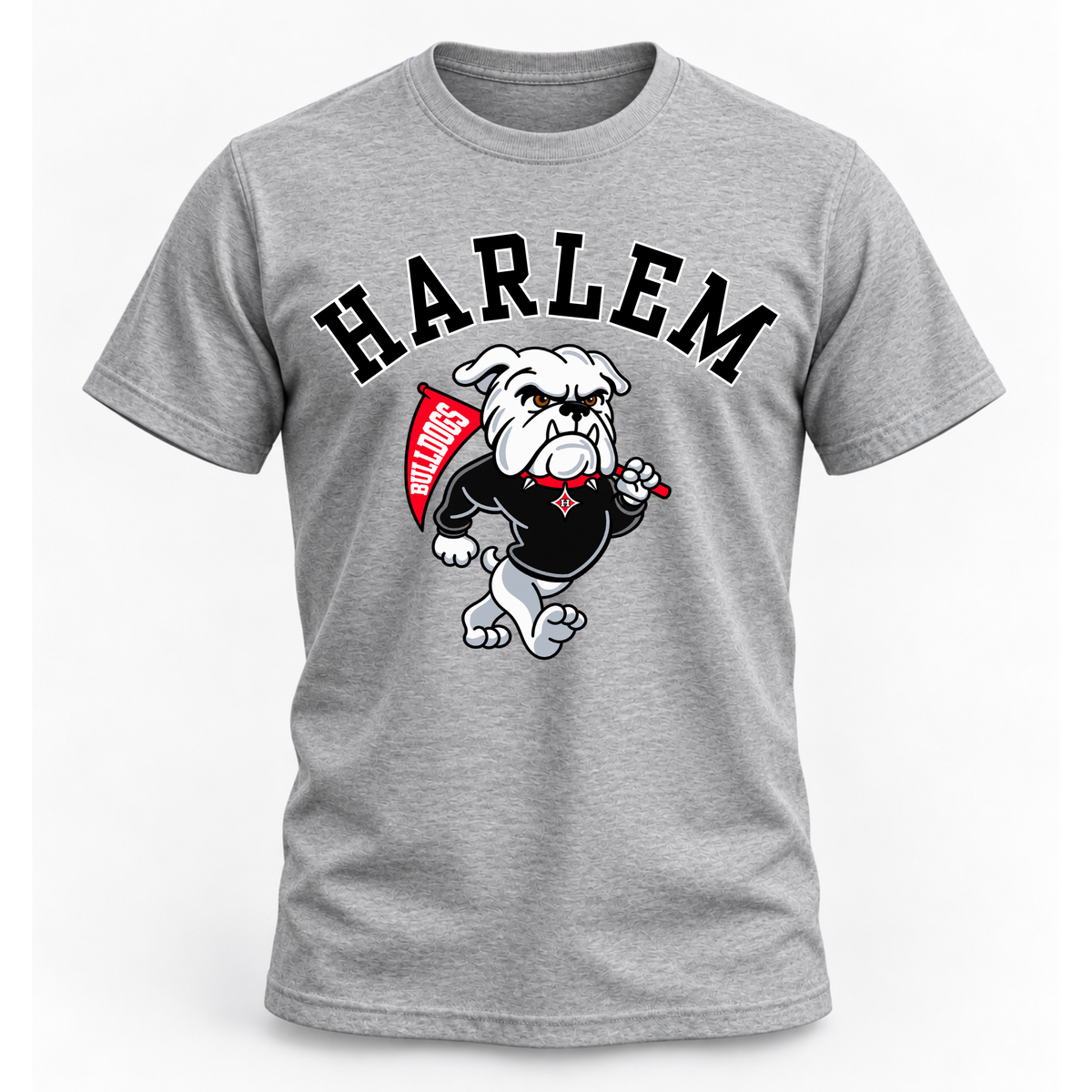 Harlem Walking Dog Tee - Grey