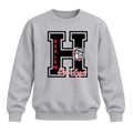 Harlem H Crewneck - Grey