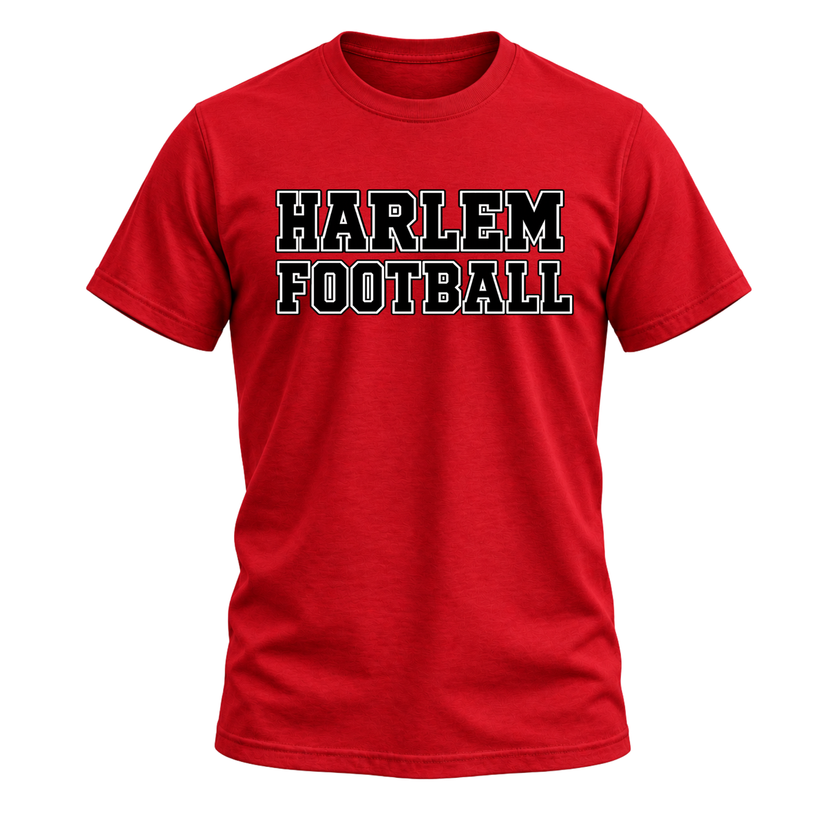 Harlem / Football Tee - Red