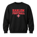 Harlem / Football / Logo Crewneck - Black