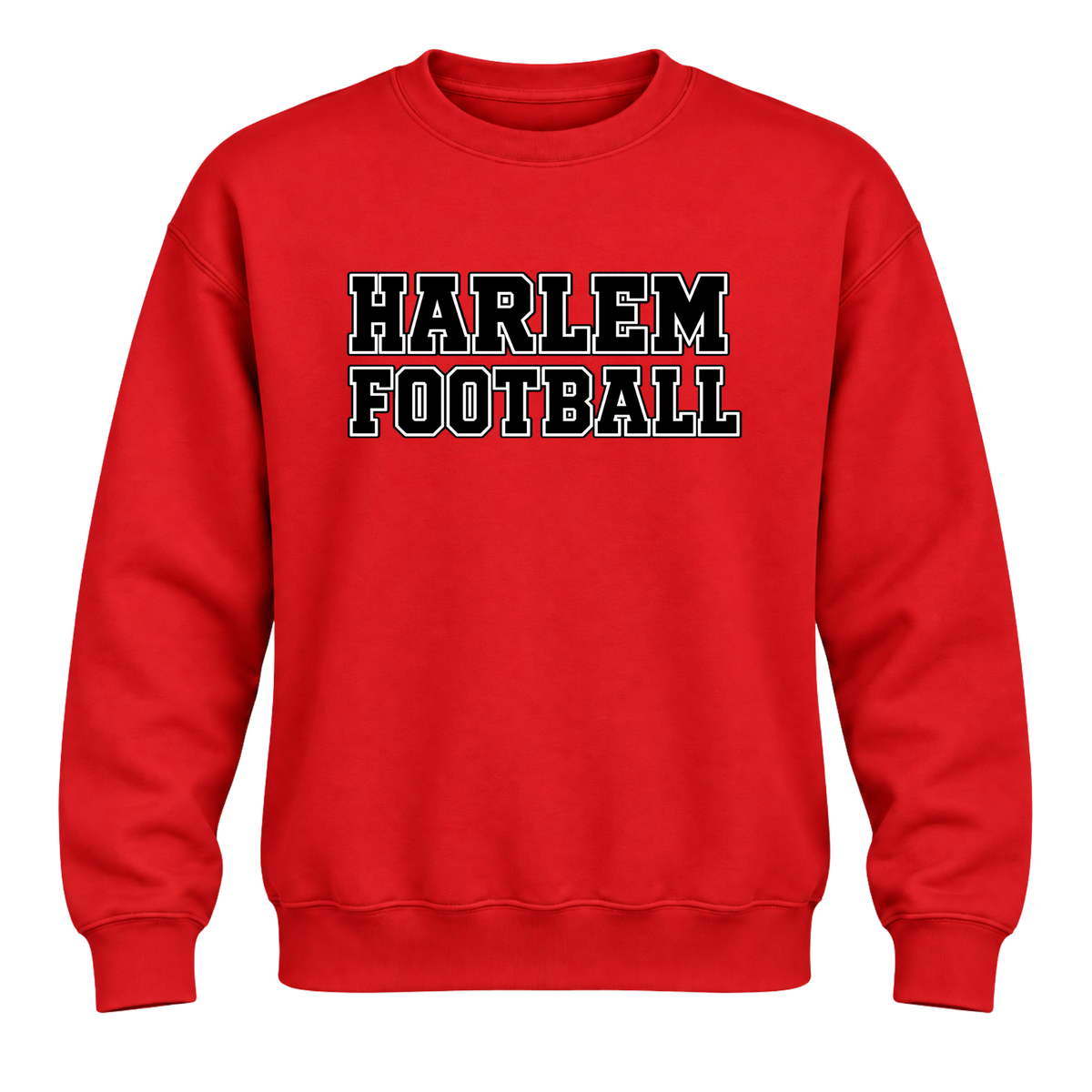 Harlem / Football Crewneck - Red