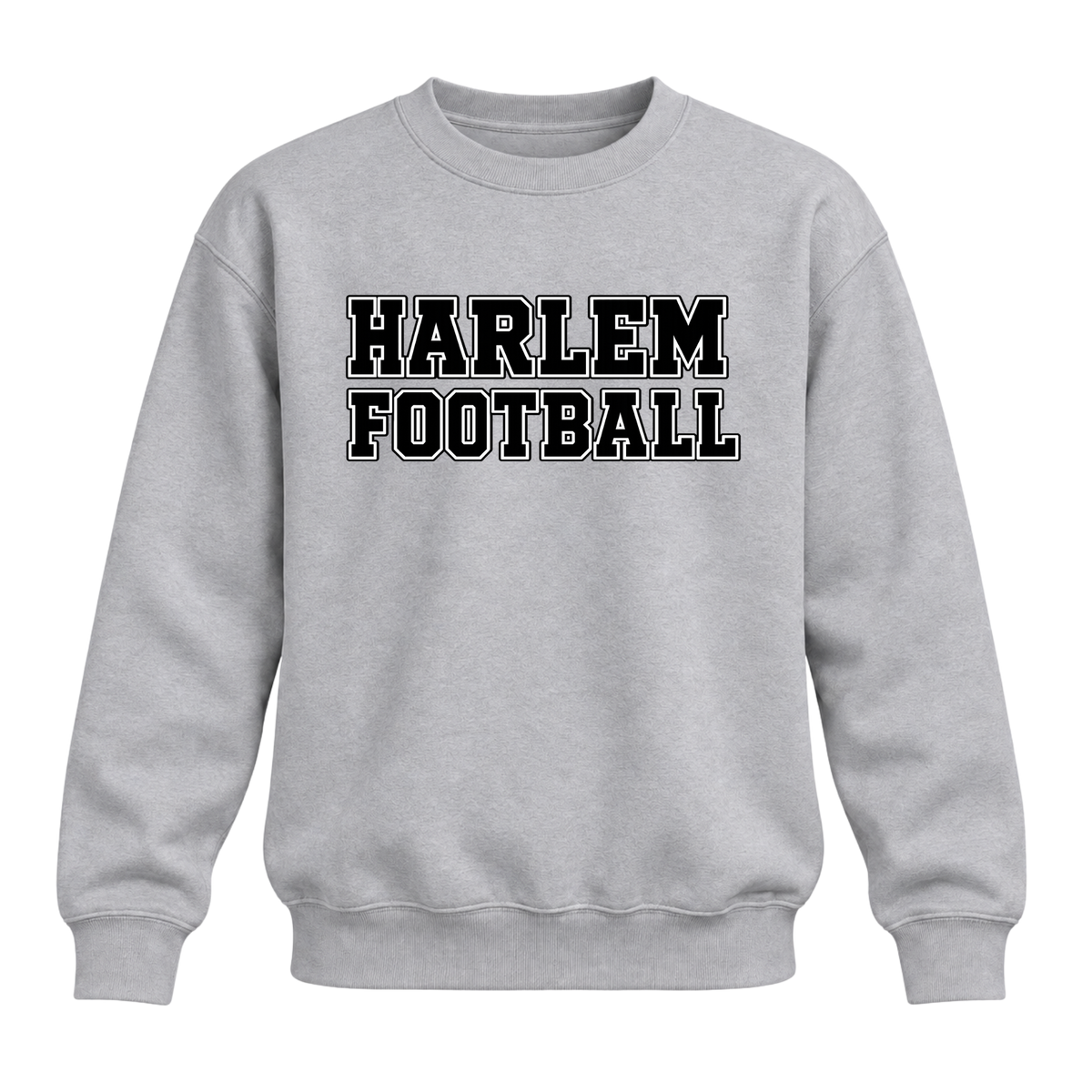 Harlem / Football Crewneck - Grey