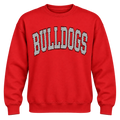 Polka Bulldogs Crewneck - Red