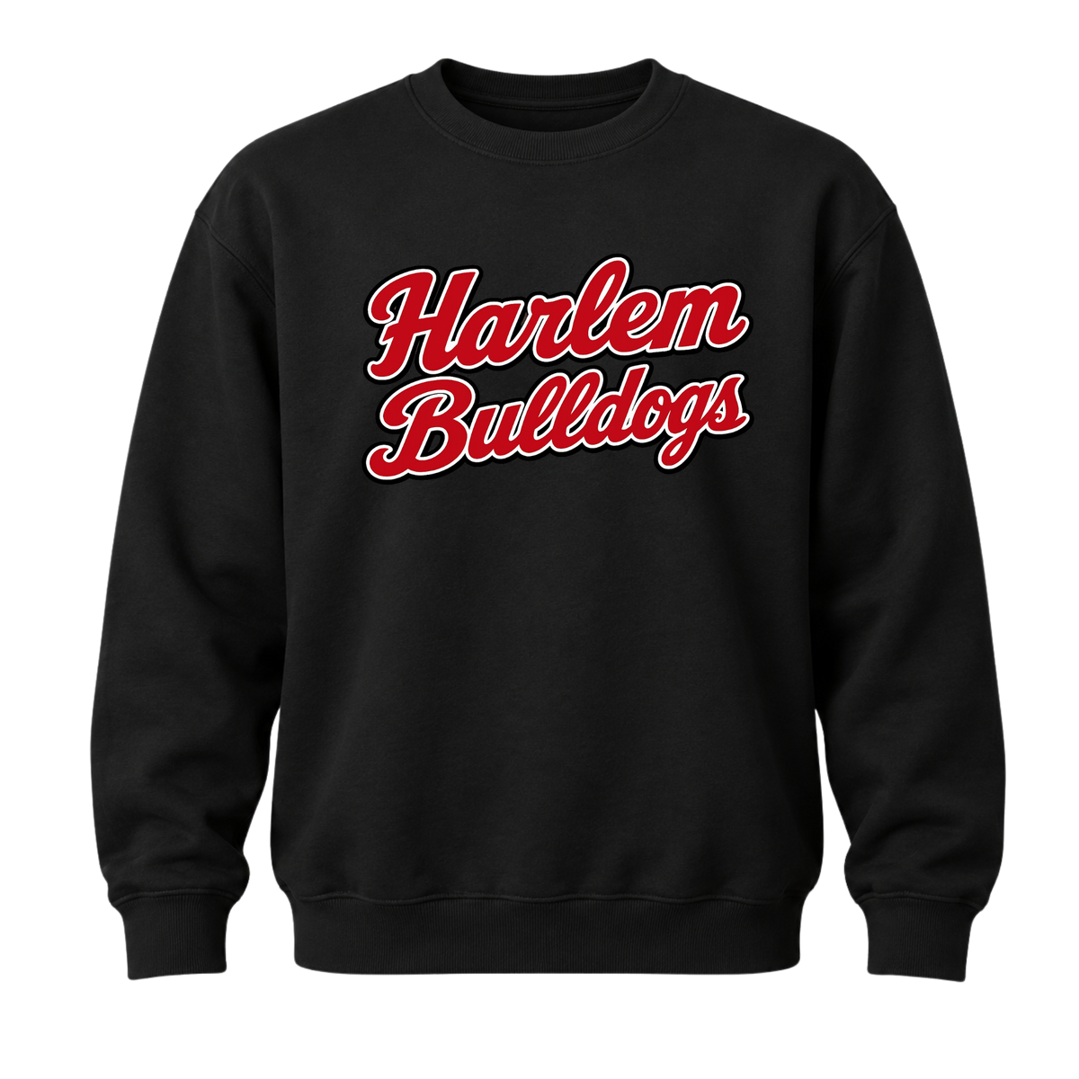 Harlem Bulldogs Crewneck - Black