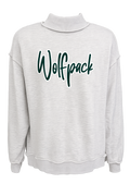 Wolfpack Script Mock Neck