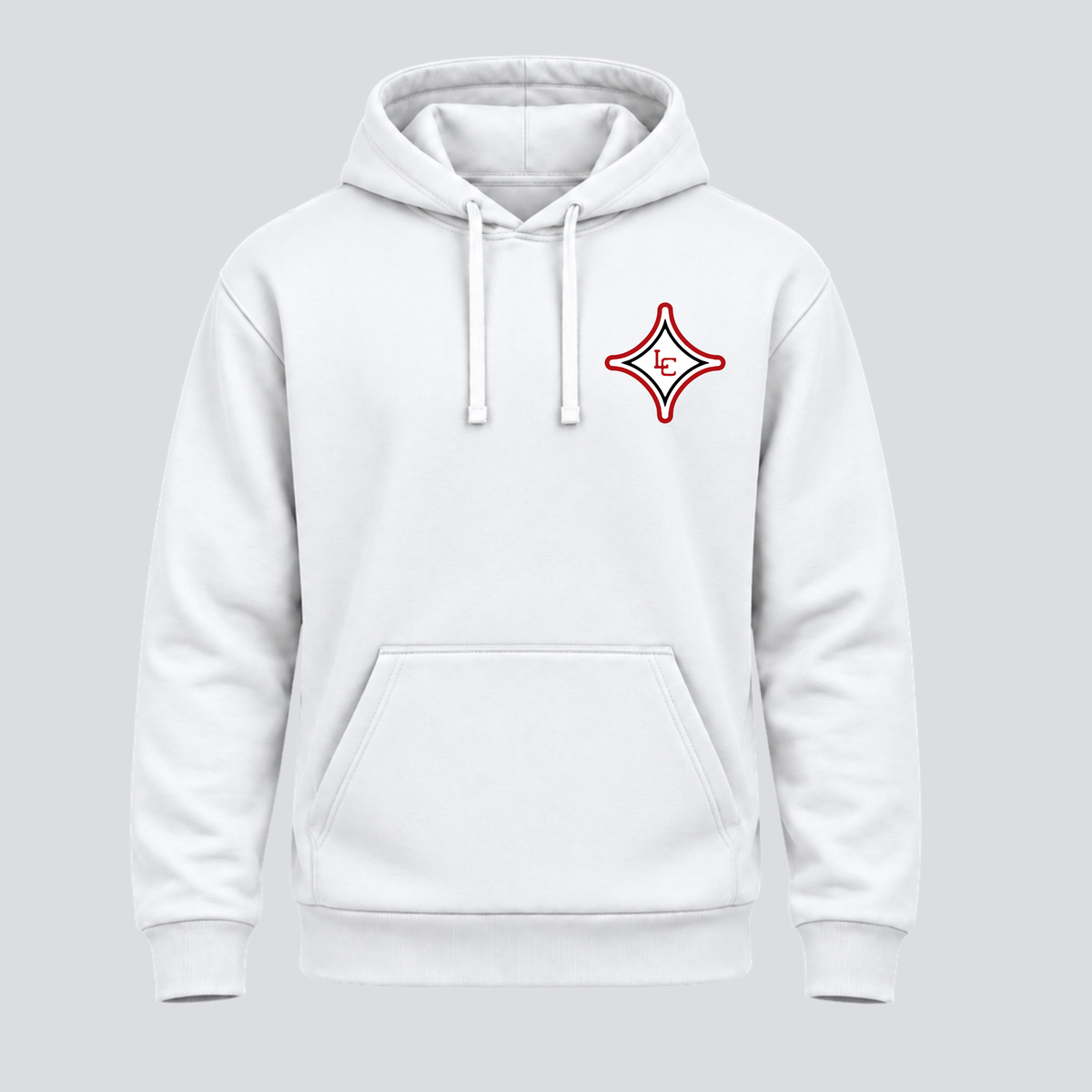LC Classic Logo Hoodie - White