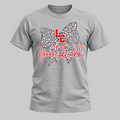 LC Football Bow - Grey