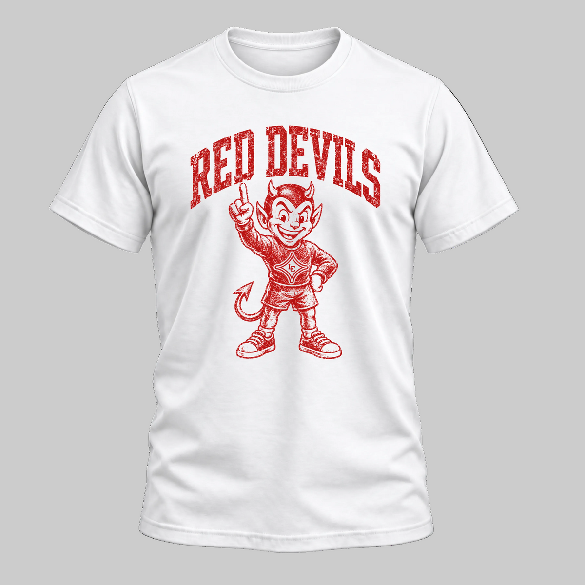 LC Standing Devil - White