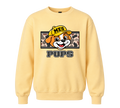 Camo Max Crewneck - Yellow Haze