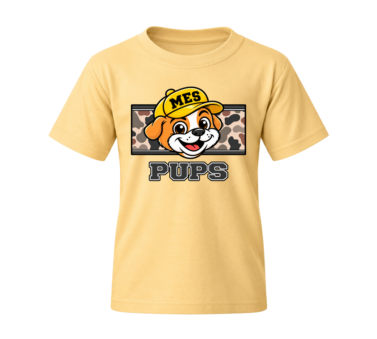 Camo Max Tee - Yellow Haze