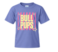 Wavy Stripes Bullpups Tees - Violet