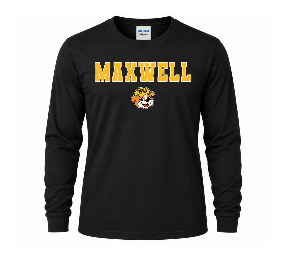 Maxwell Long Sleeve Tee - Black