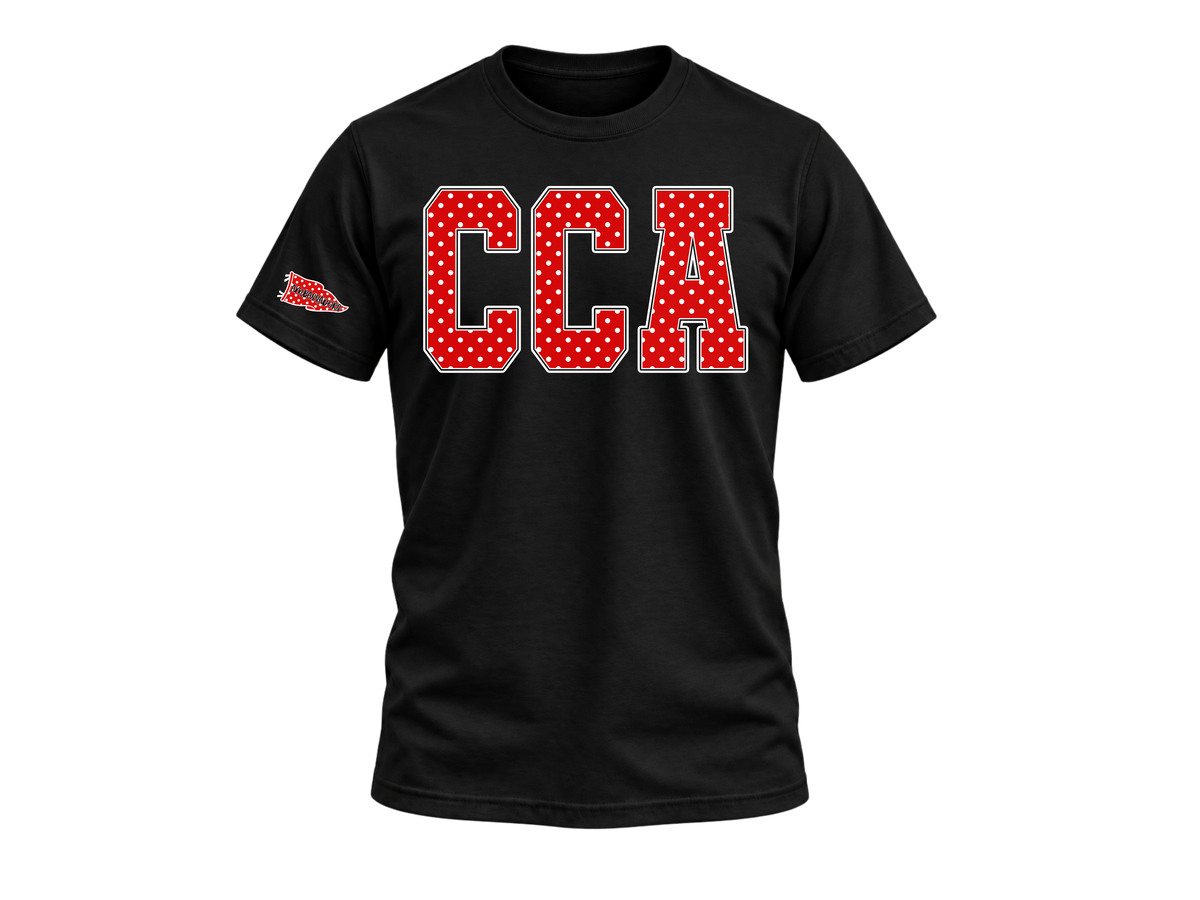 Polkadot CCA Tee - Black