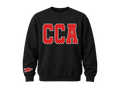 Polka Dot CCA Sweatshirt - Black