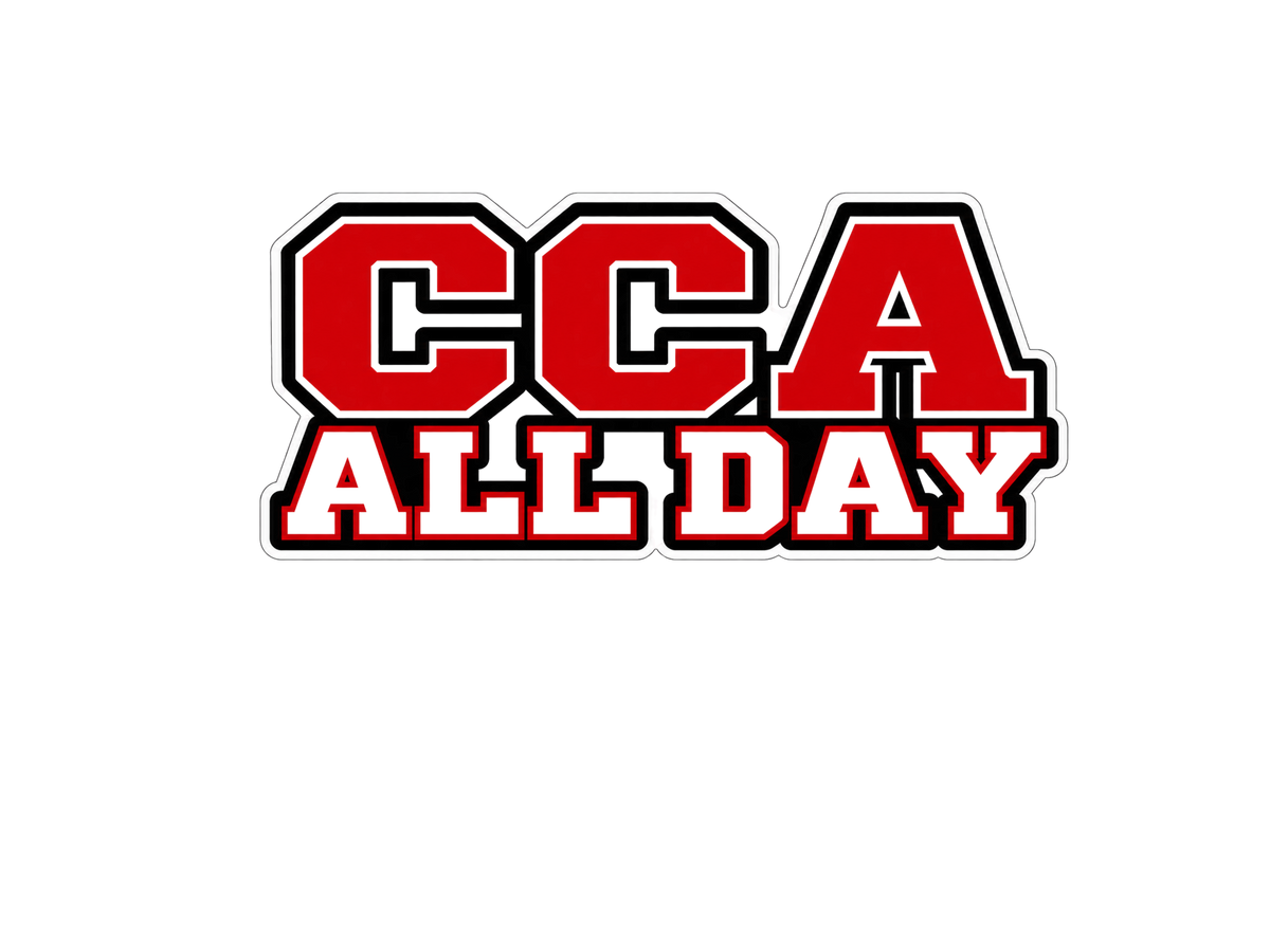 CCA ALL DAY Decal