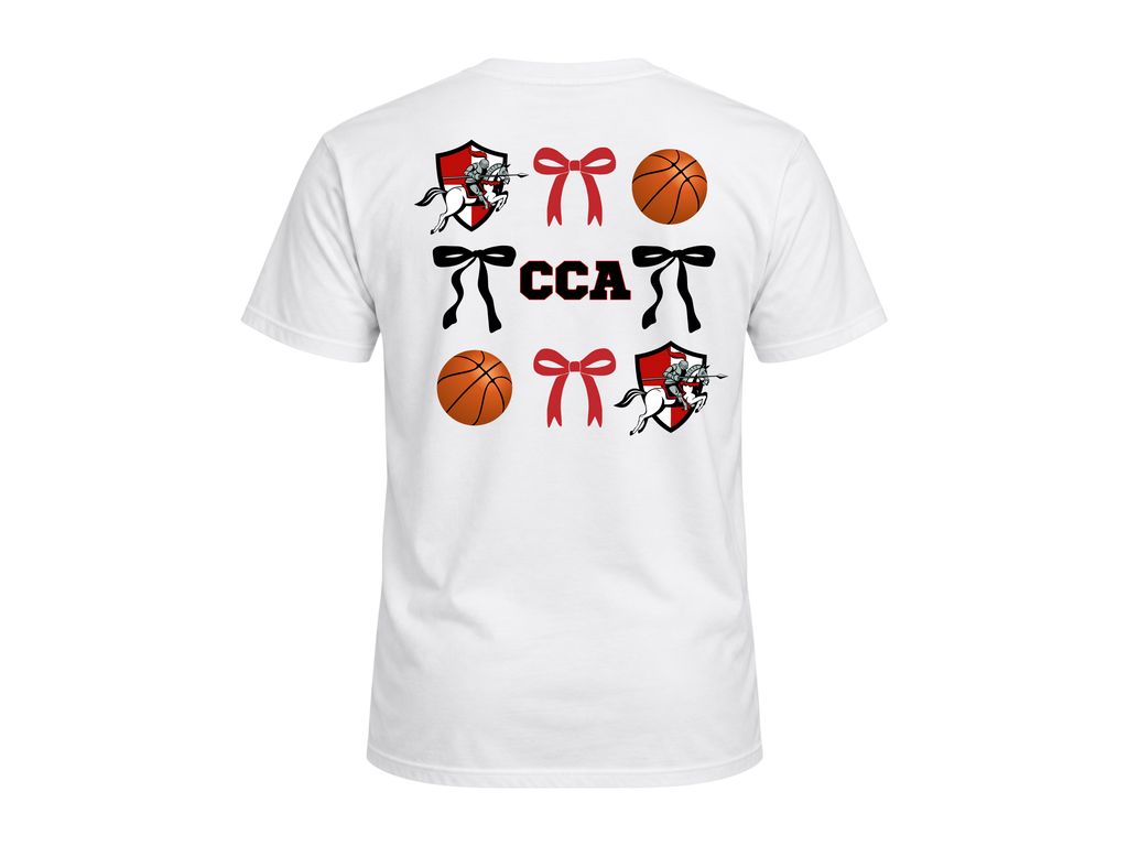 CCA Balls Bows Ambassadors Tee - White