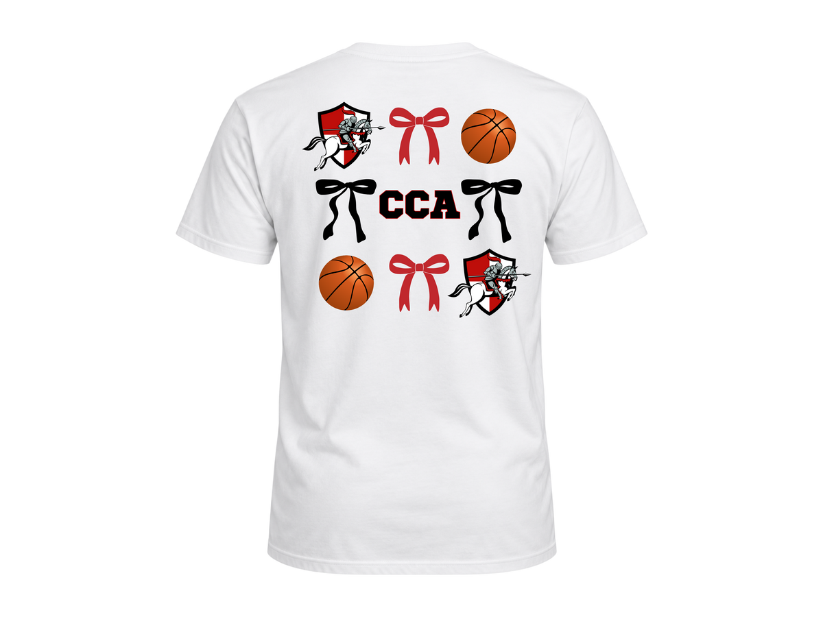 CCA Balls Bows Ambassadors Tee - White