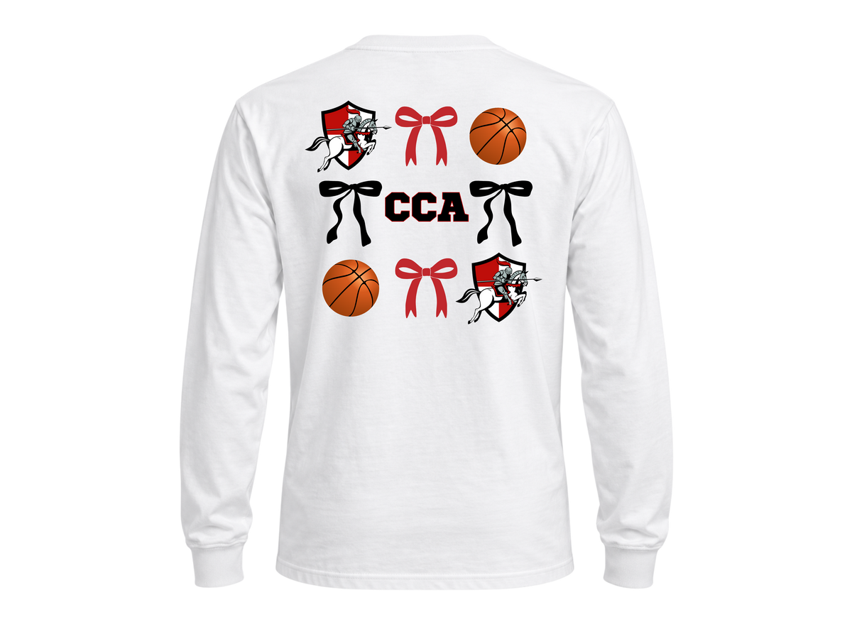CCA Balls Bows
Ambassadors Long Sleeve Tee - White