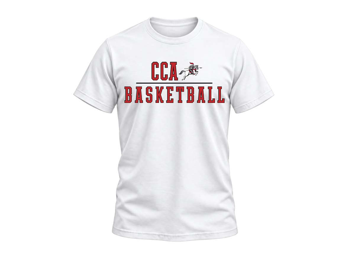 CCA Riding Ambassador Basketball Tee - White (Copy)