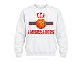 CCA Riding Ambassador Basketball Sweatshirt - White