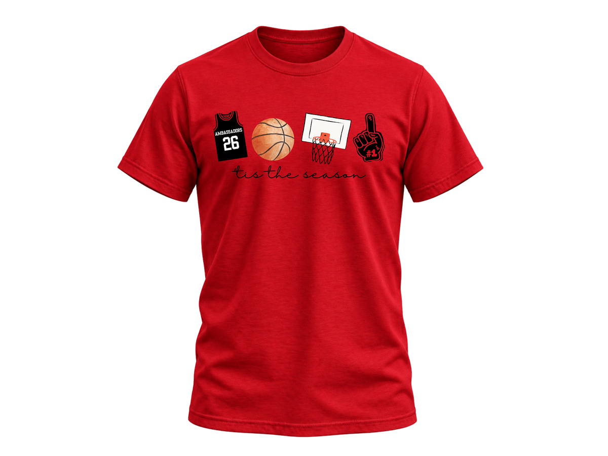Tis The Season Tshirt - Red