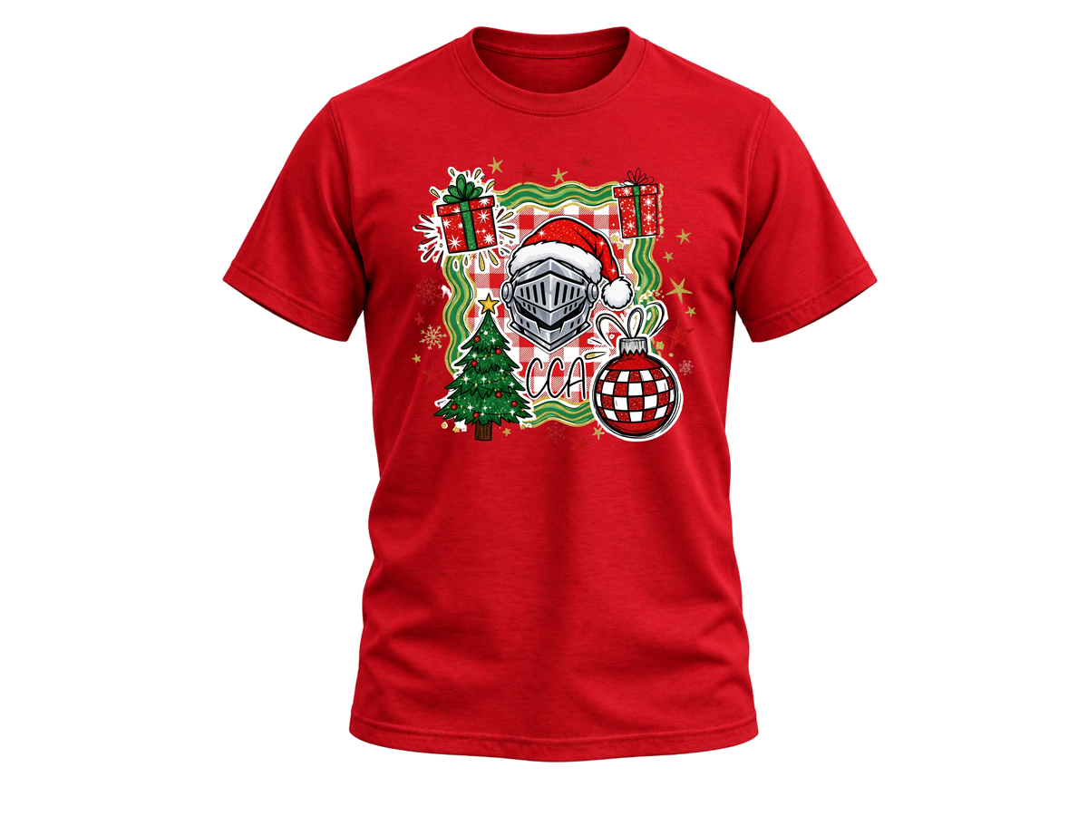 A CCA Christmas Tee - Red