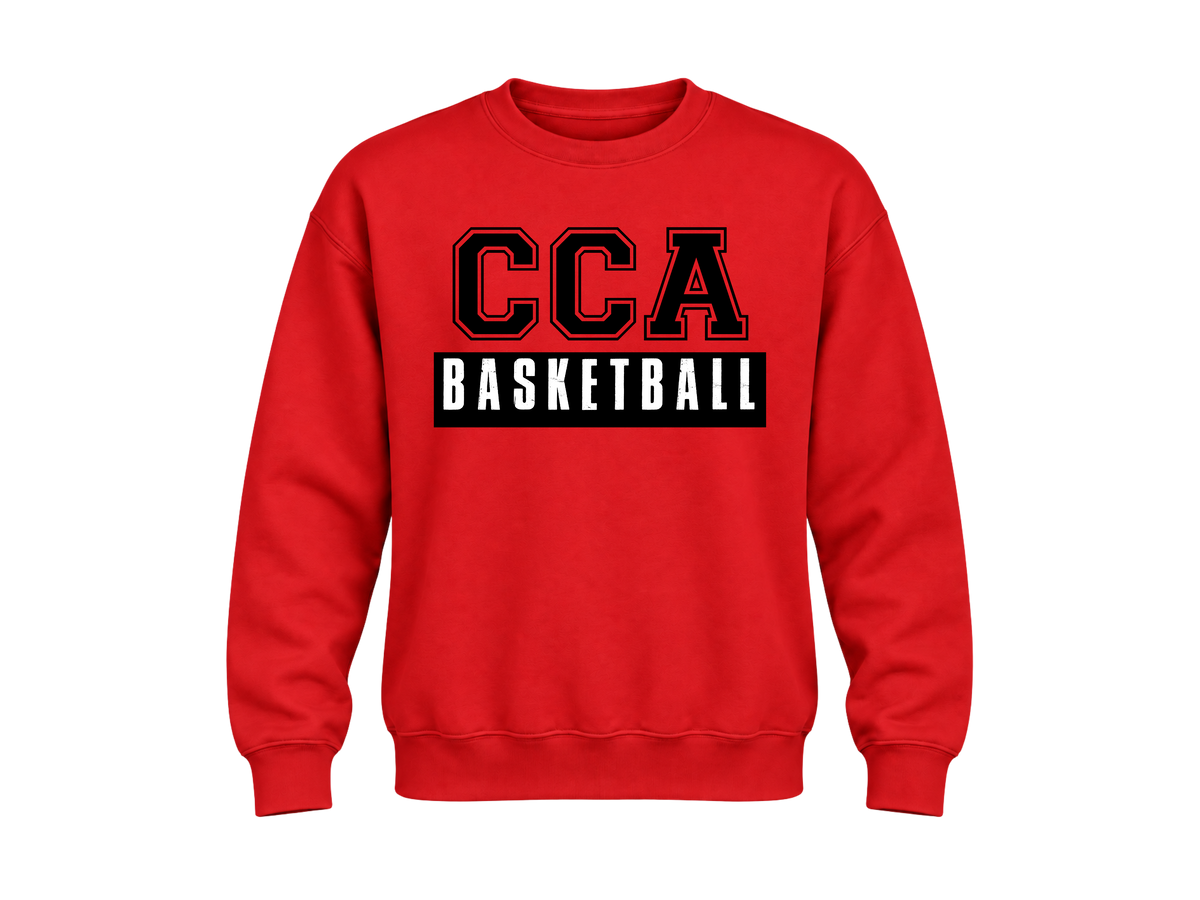 CCA Basketball Sweatshirt - Red
