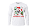 CCA Christmas Spirit Long Sleeve Tee - White