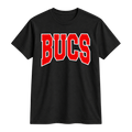 Red Bucs Tee - Black